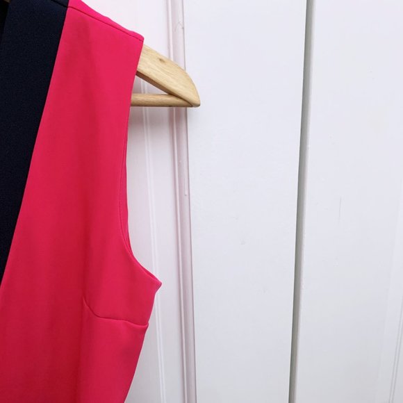 Diane von Furstenberg Gracie Color Block Wrap Dress - Picture 7 of 8